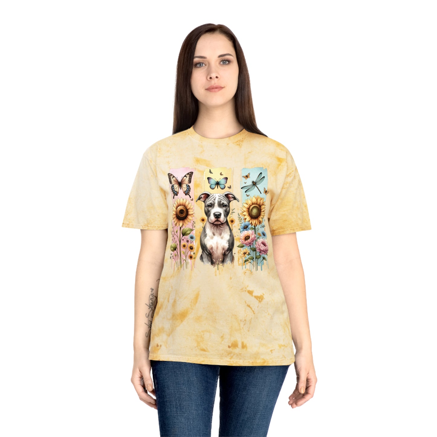 Spring Pittie Color Blast Unisex T-Shirt