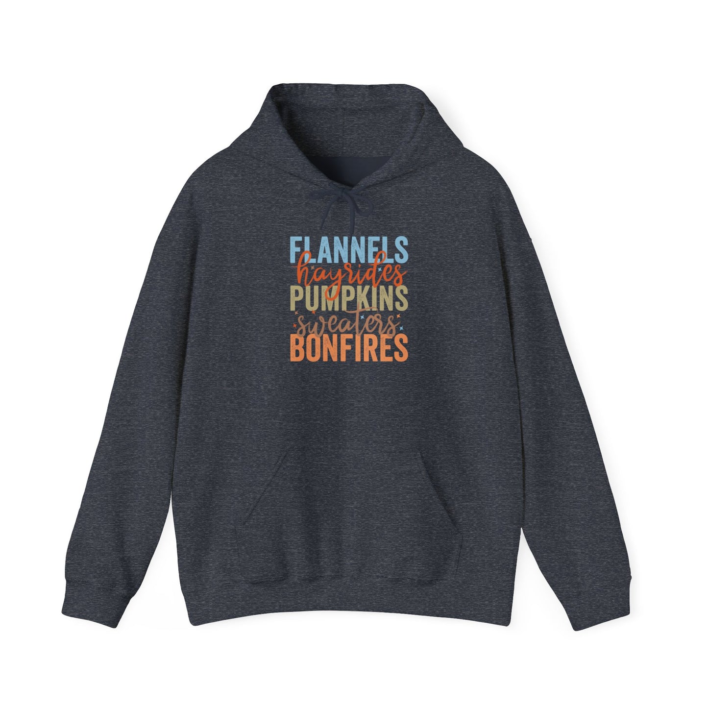 Fall Weather Hooded Sweatshirt