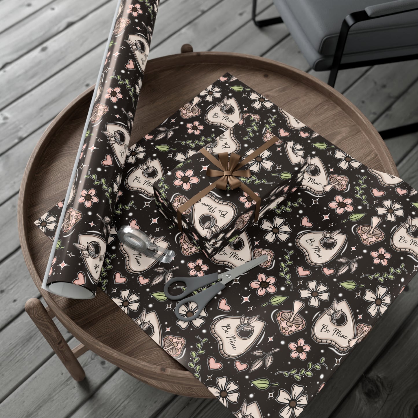 Be Mine Oujia Gift Wrap Papers