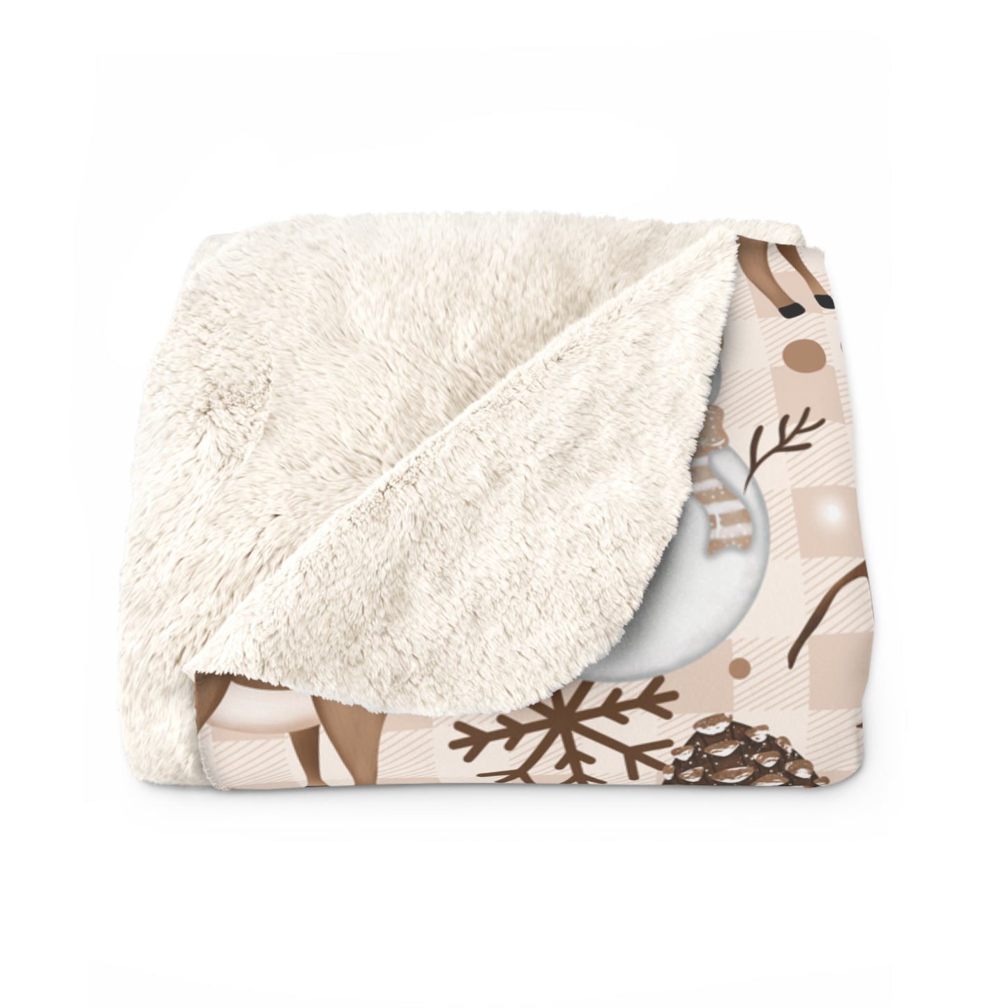 Winter Animals Sherpa Fleece Blanket