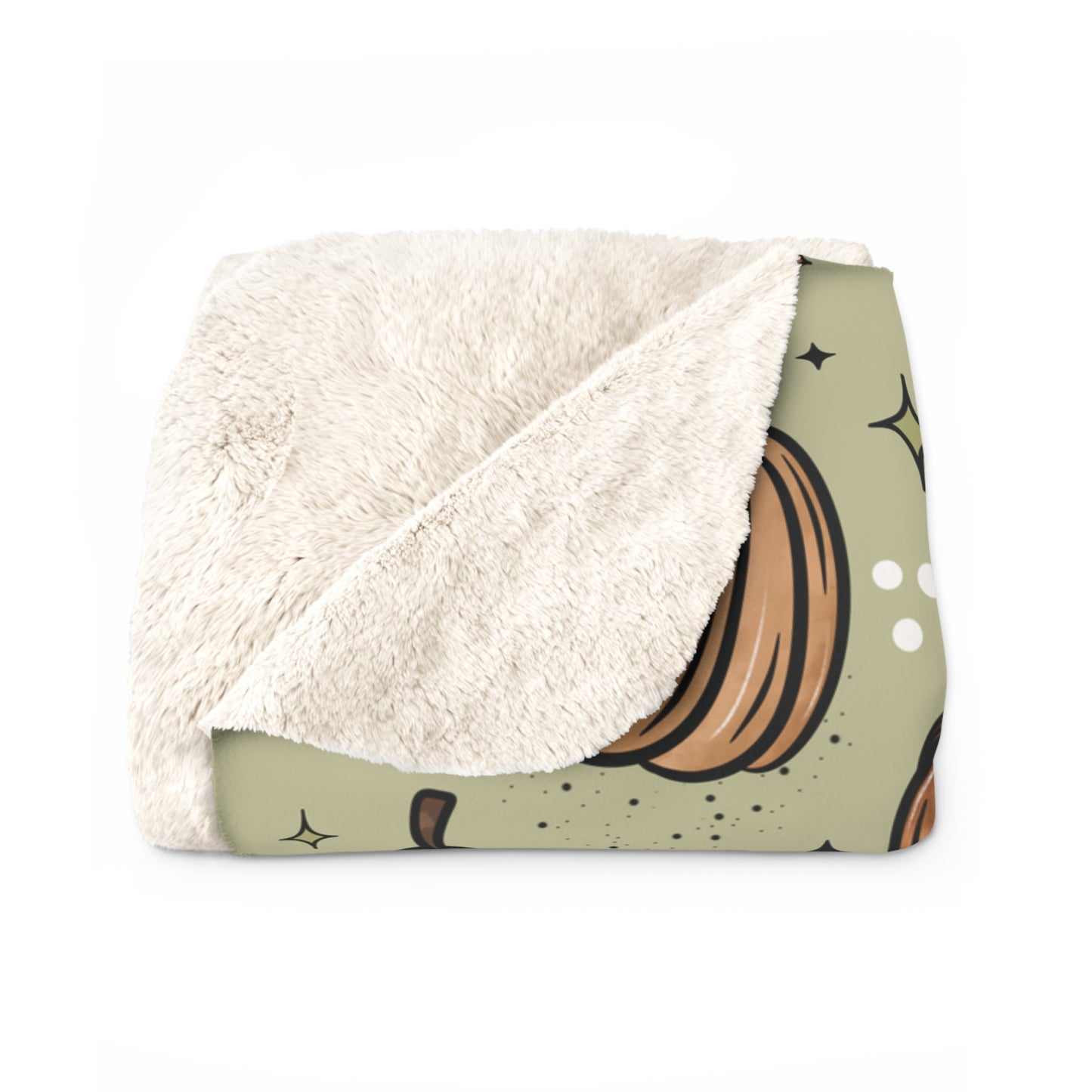 Hello Fall Sherpa Fleece Blanket