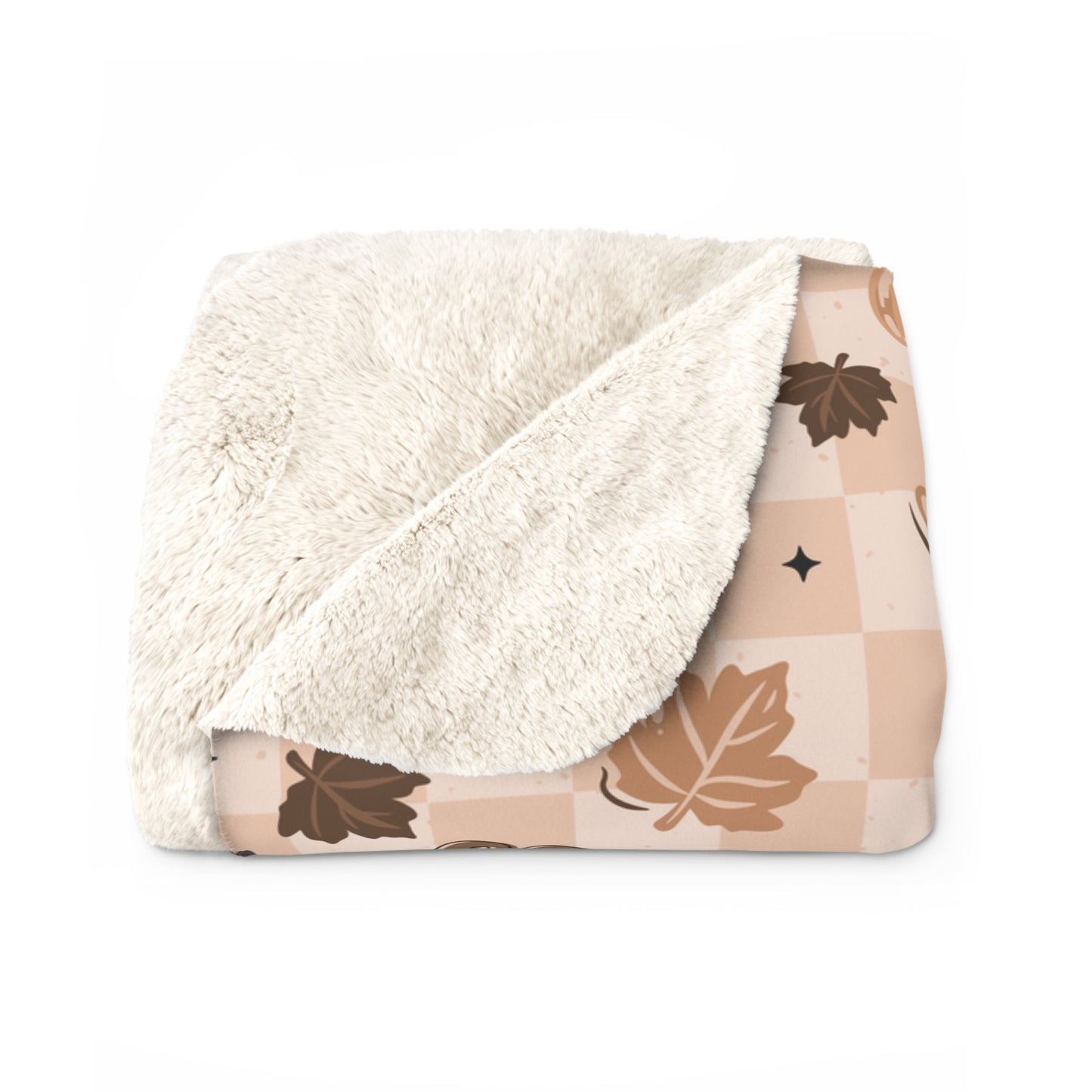 Cozy Raccoon Sherpa Fleece Blanket