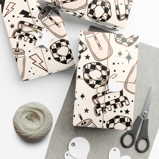 Girl Essentials Gift Wrap Papers
