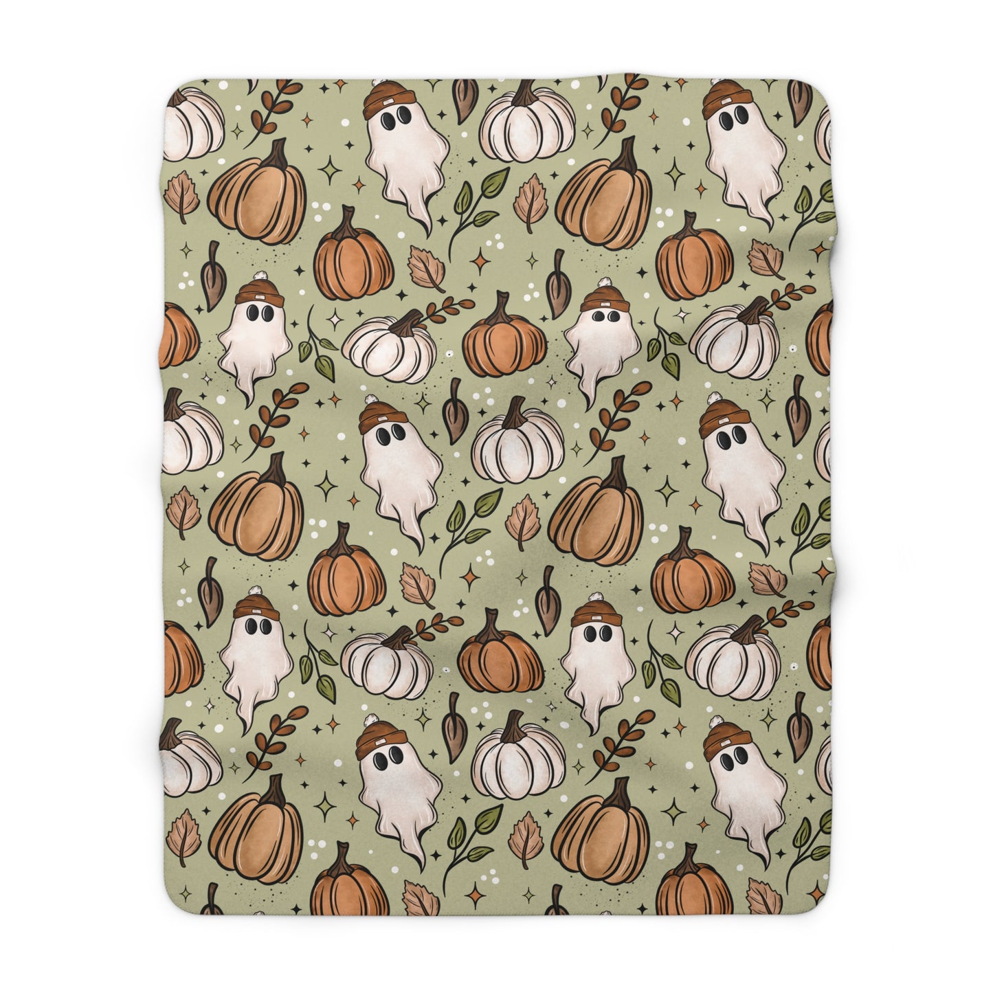 Hello Fall Sherpa Fleece Blanket