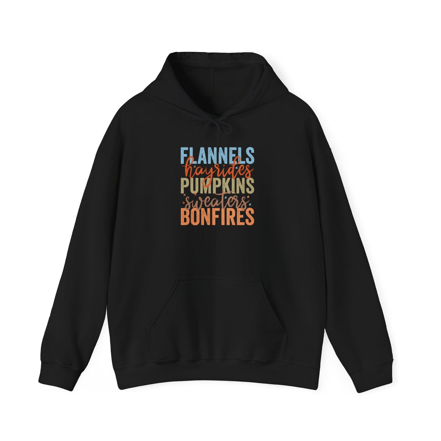 Fall Weather Hooded Sweatshirt
