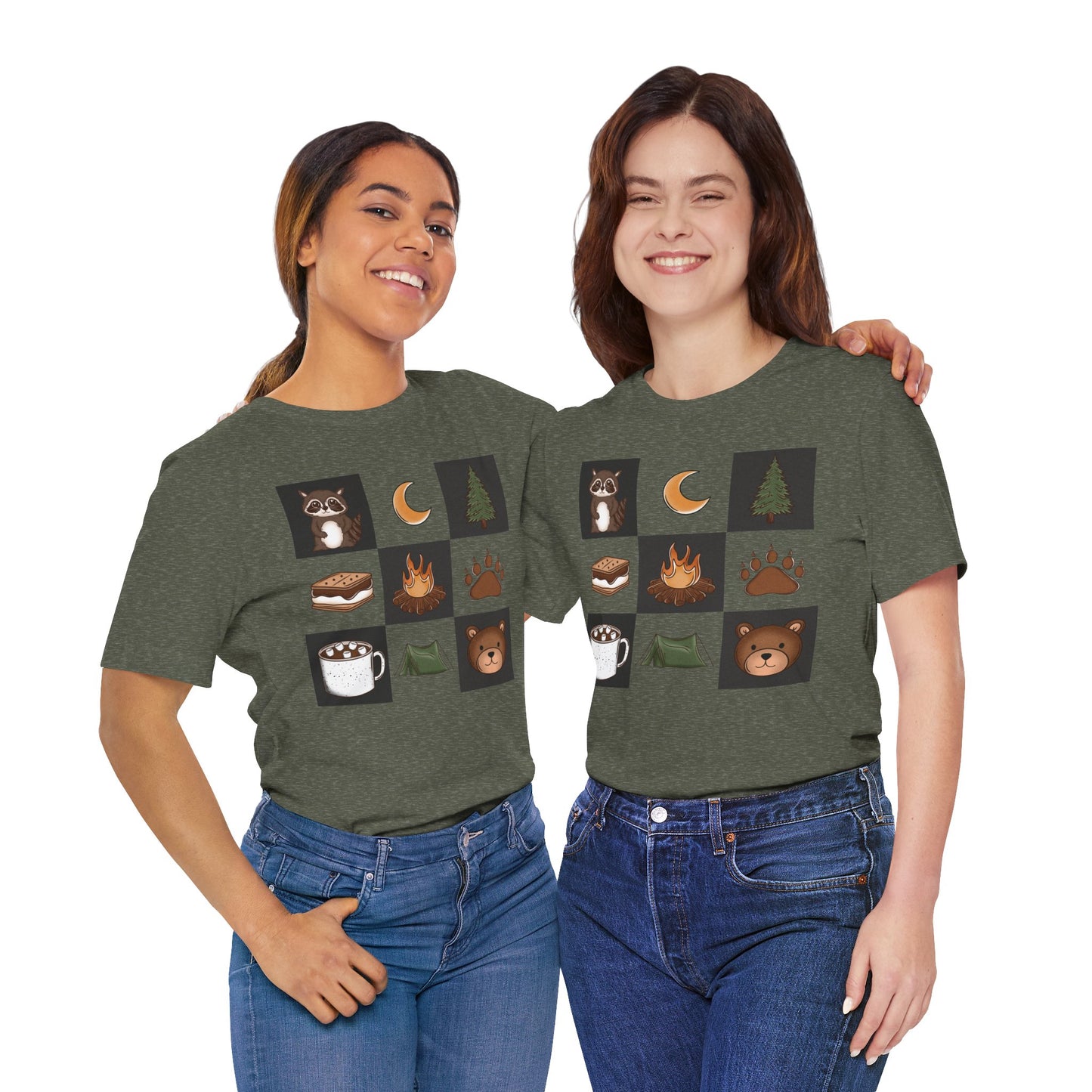 Cozy Outdoorsy Tee - Camping & Nature Vibes