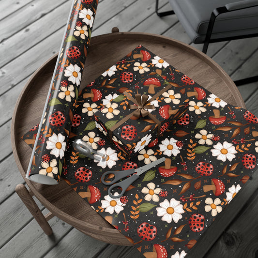 Ladybug Gift Wrap Papers