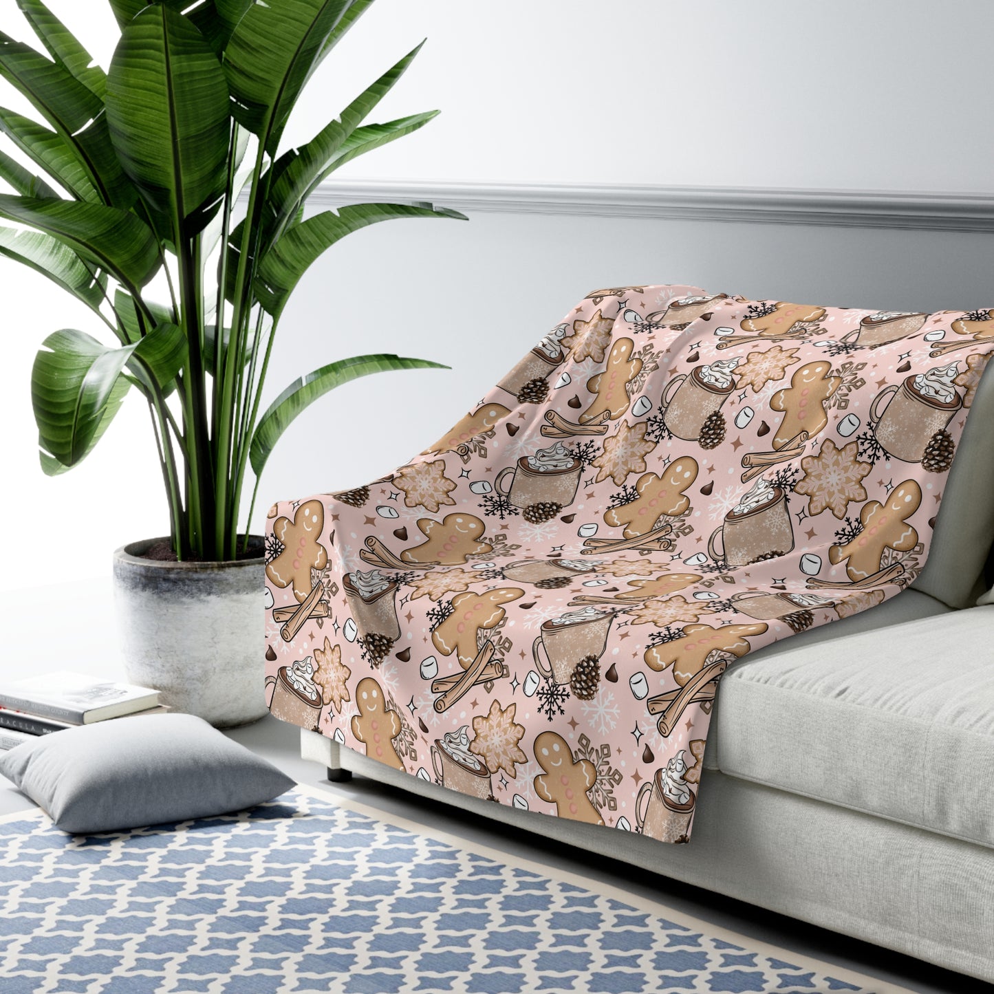 Sweater Weather Sherpa Fleece Blanket