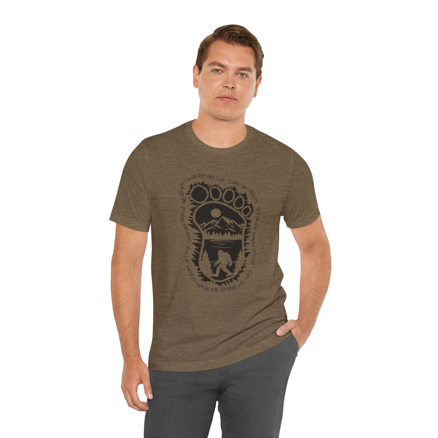 Not All Who Wander Unisex Jersey Tee - Explore Nature, Hiking Shirt