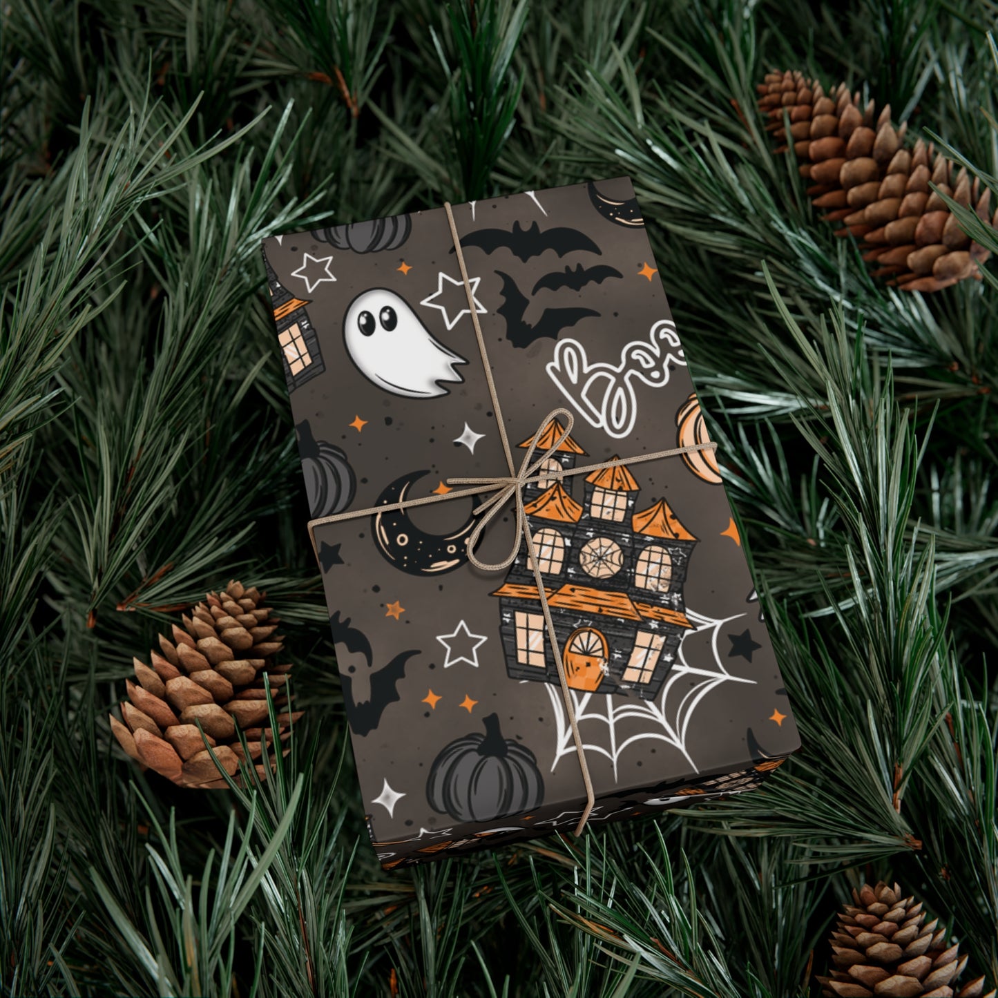 Haunted House Gift Wrap Papers