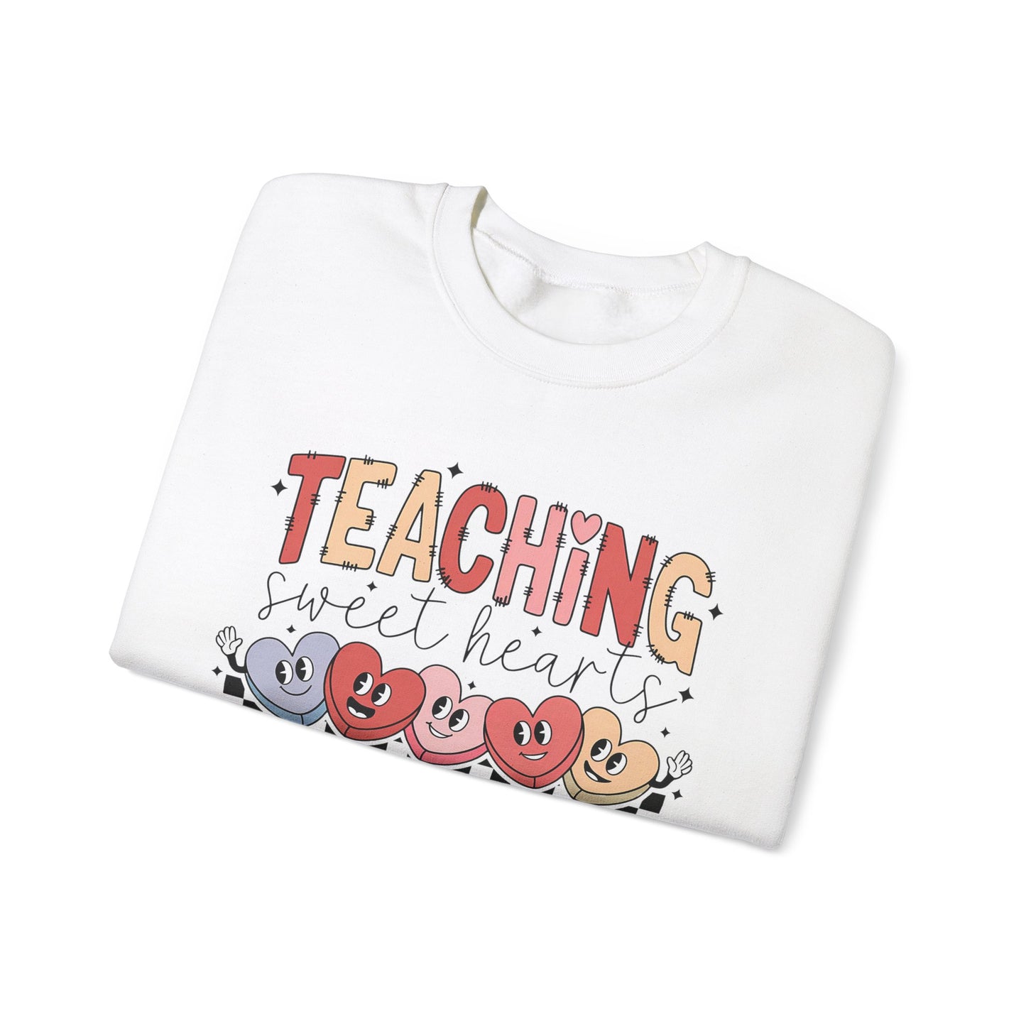 Custom Teaching Sweethearts Crewneck Sweatshirt