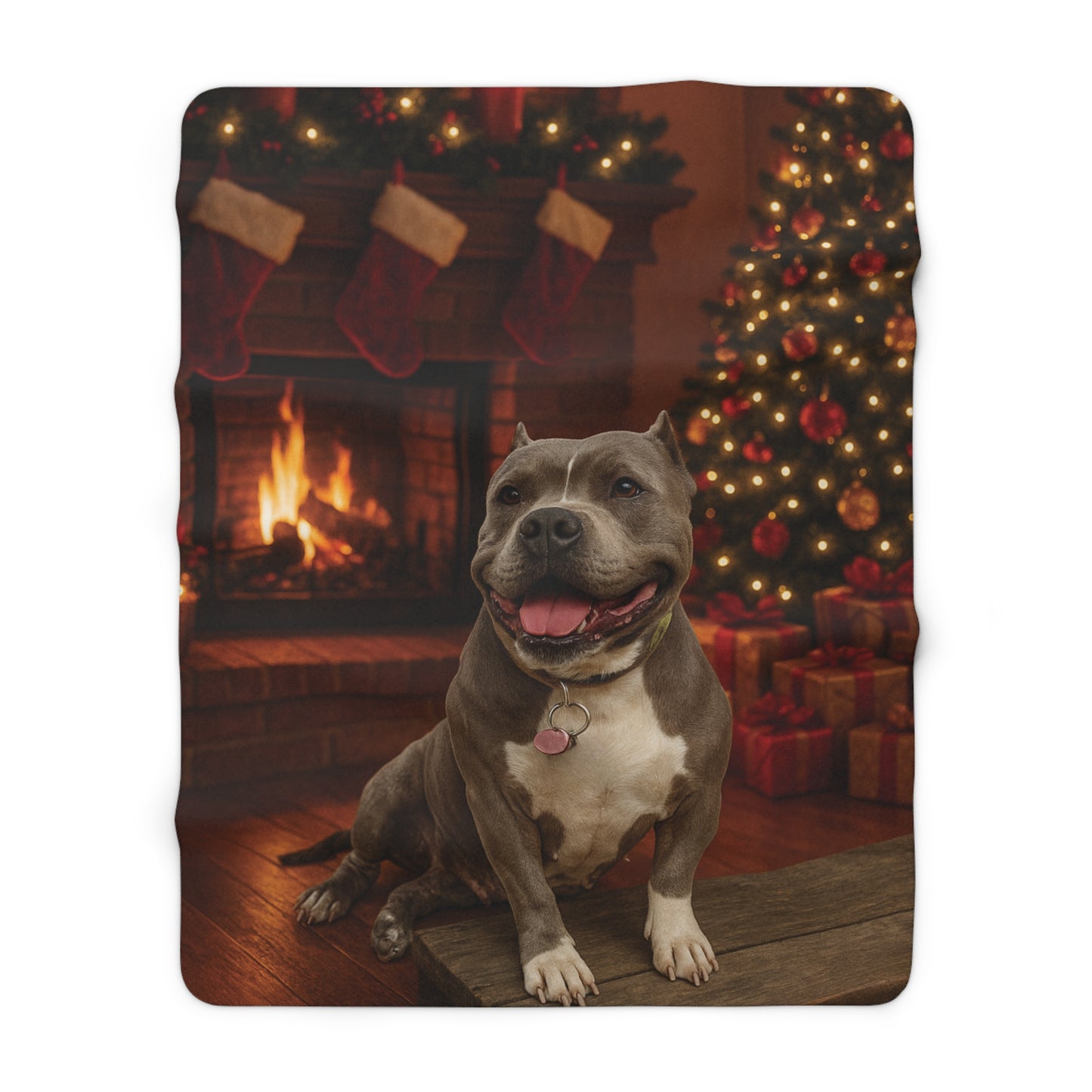 Custom Photo Sherpa Fleece Blanket