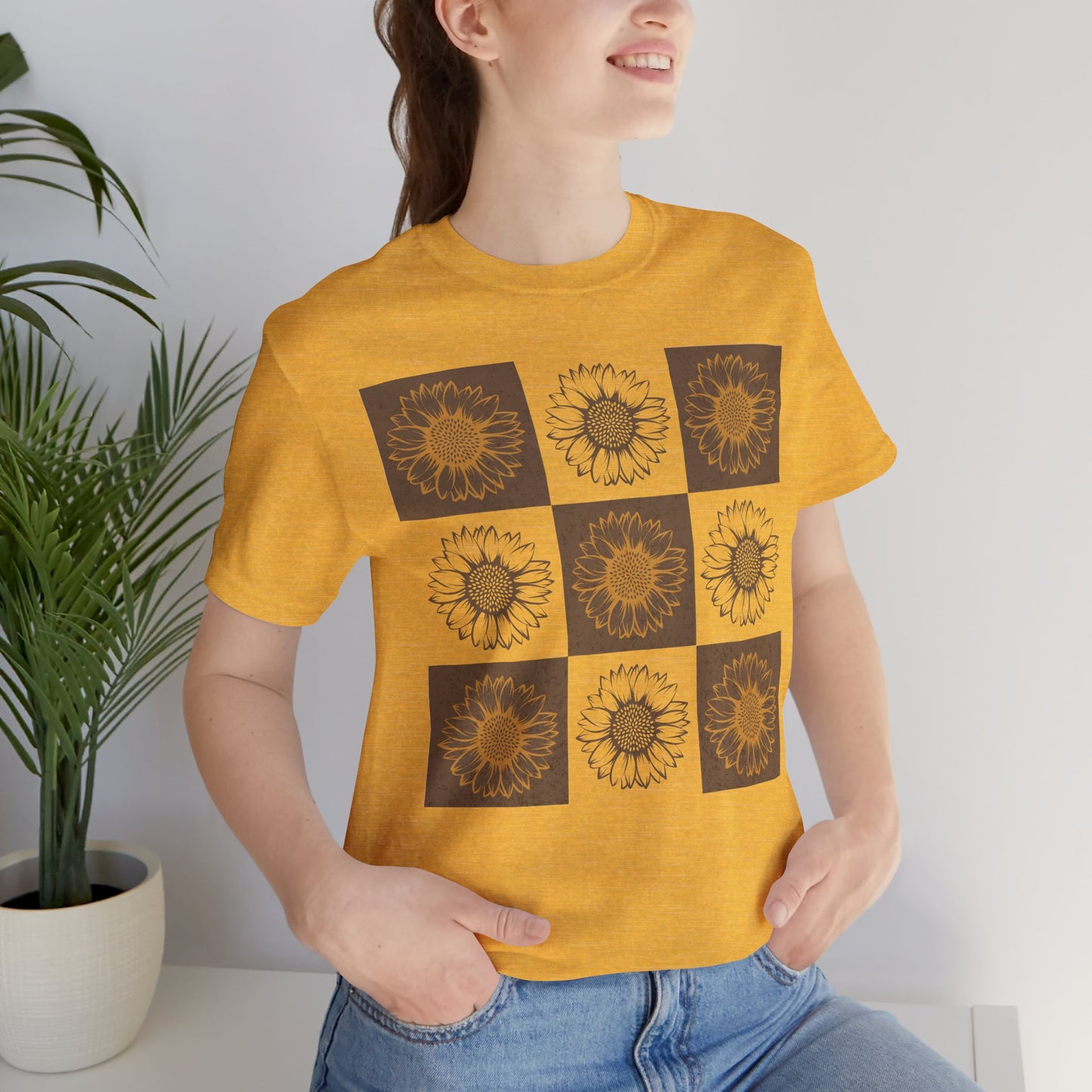 Sunflower Field Bella Canvas Tee