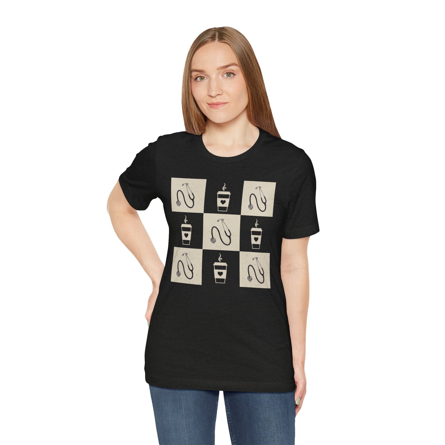 Coffee Nurse Bella Canvas Tee