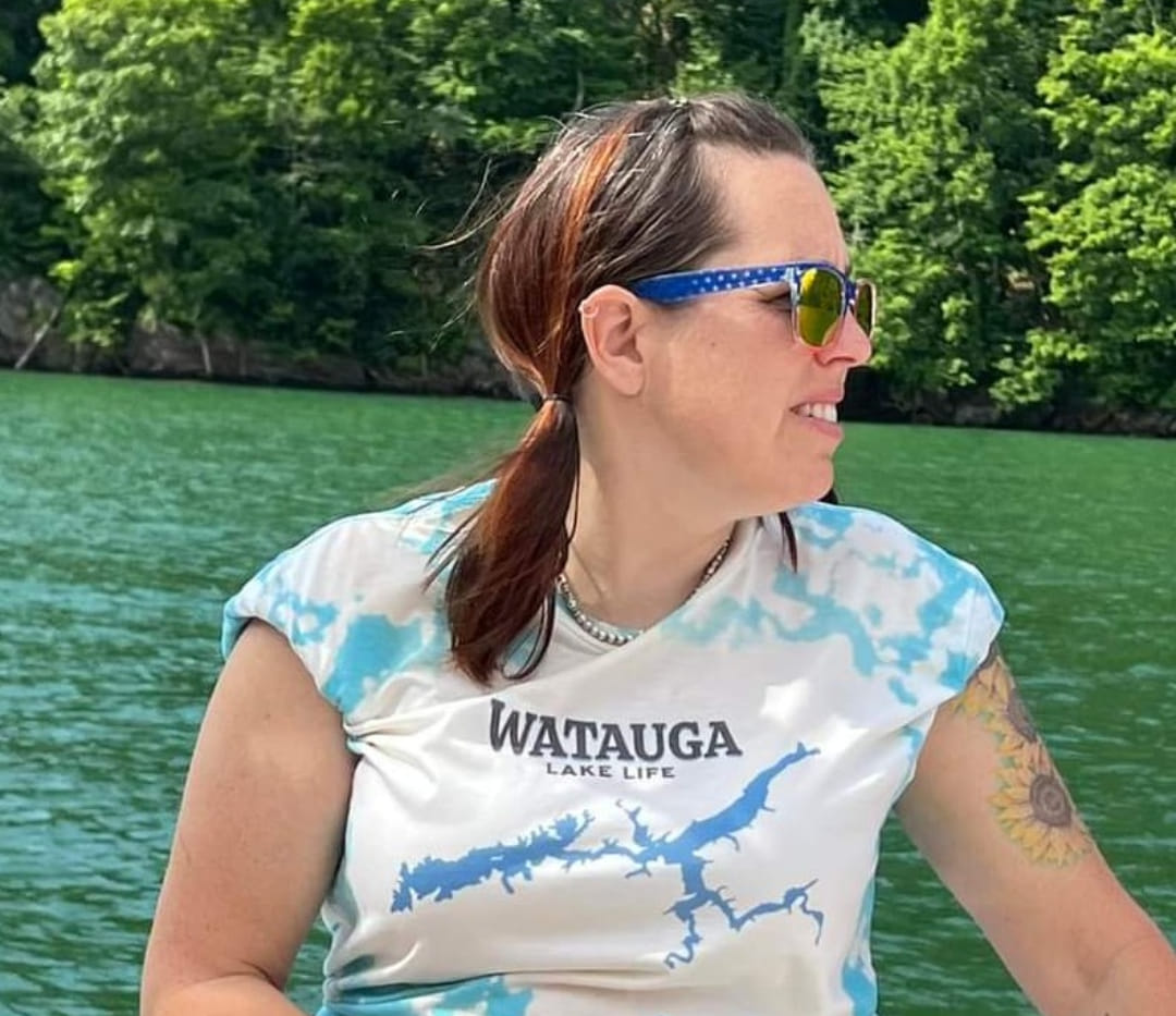 Watauga Lake Living Cowhide T-Shirt