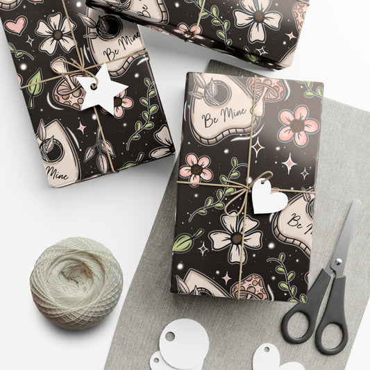 Be Mine Oujia Gift Wrap Papers