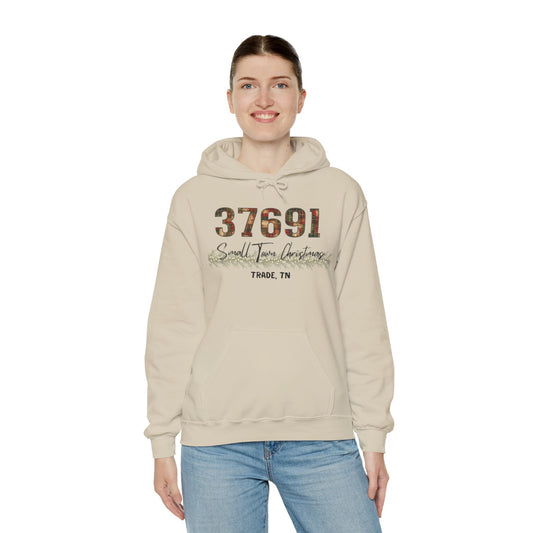 Small Town Christmas Hoodie - Trade | Cozy Winter Apparel, Gift for Him/Her, Holiday Outfit, Family Gathering Clothes