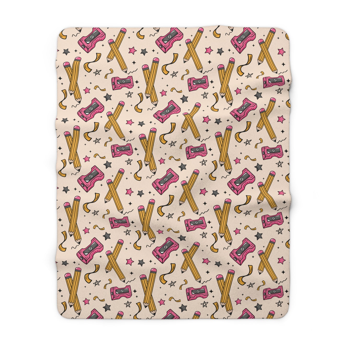 Teach Sherpa Fleece Blanket