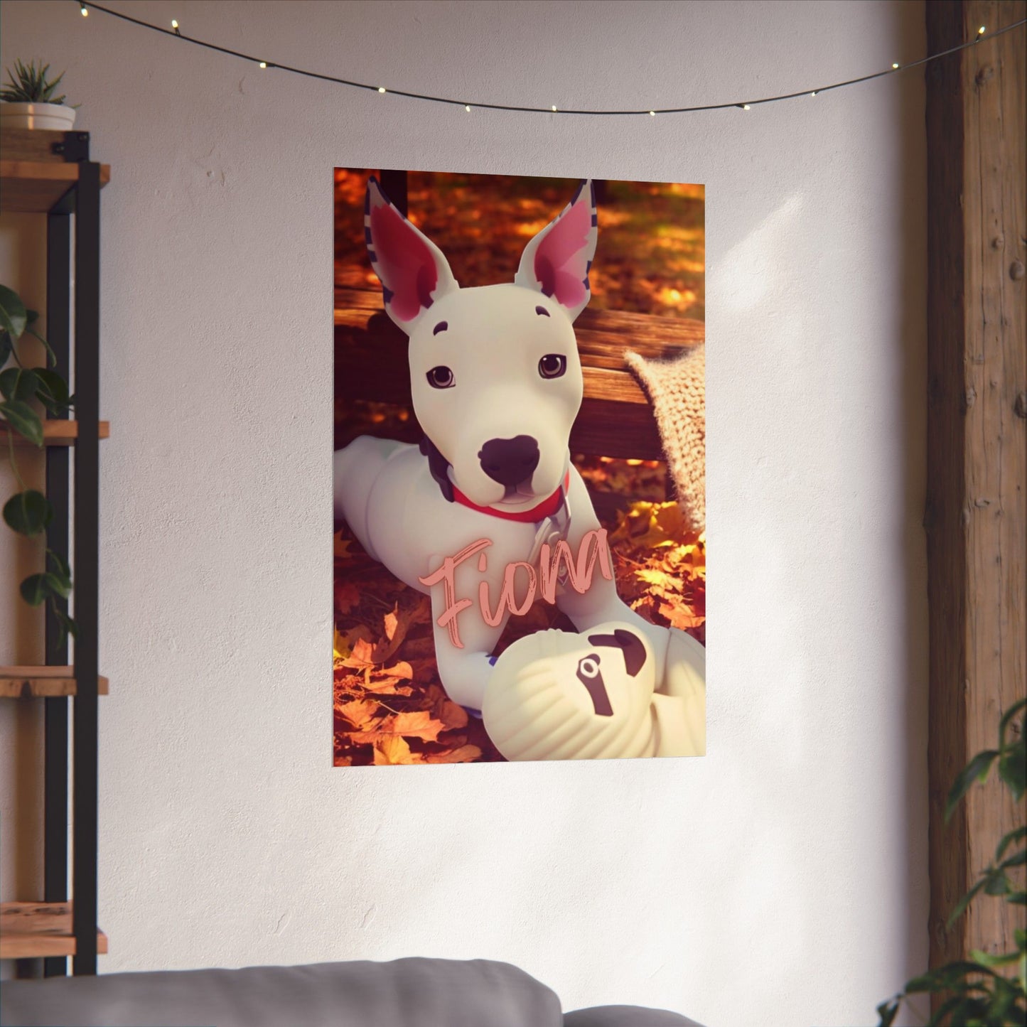 Custom Pet Matte Vertical Poster