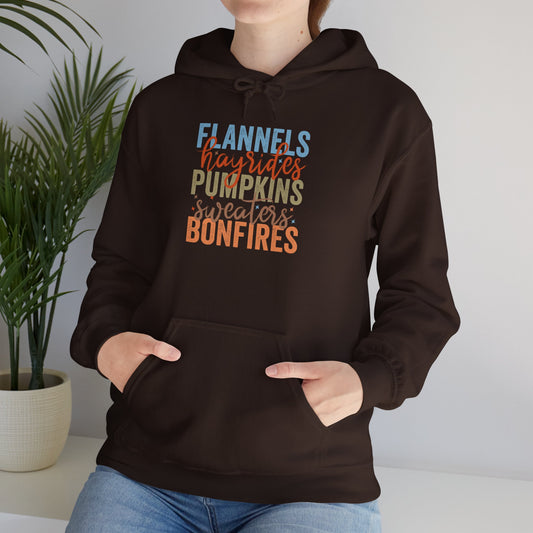 Fall Weather Hooded Sweatshirt
