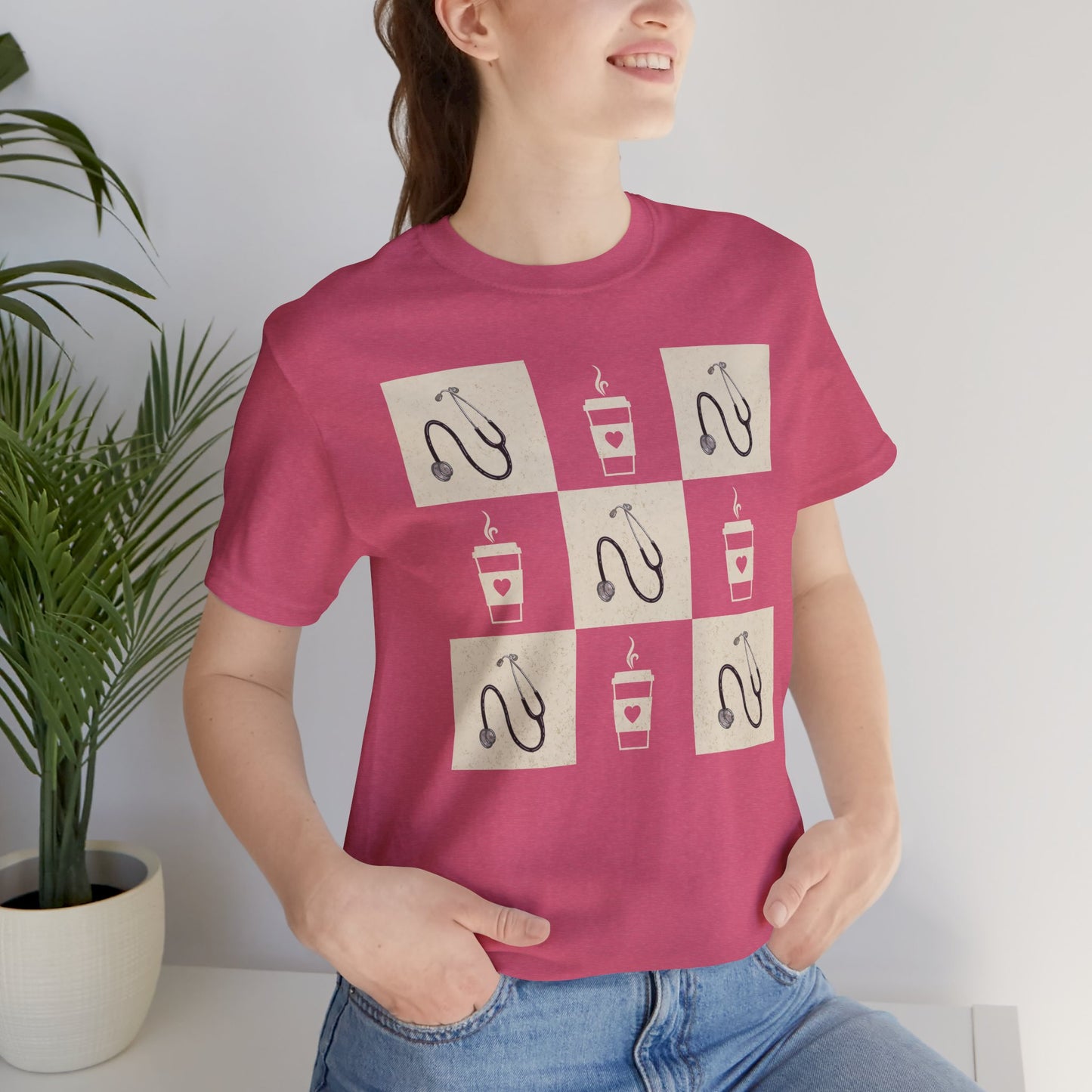 Coffee Nurse Bella Canvas Tee