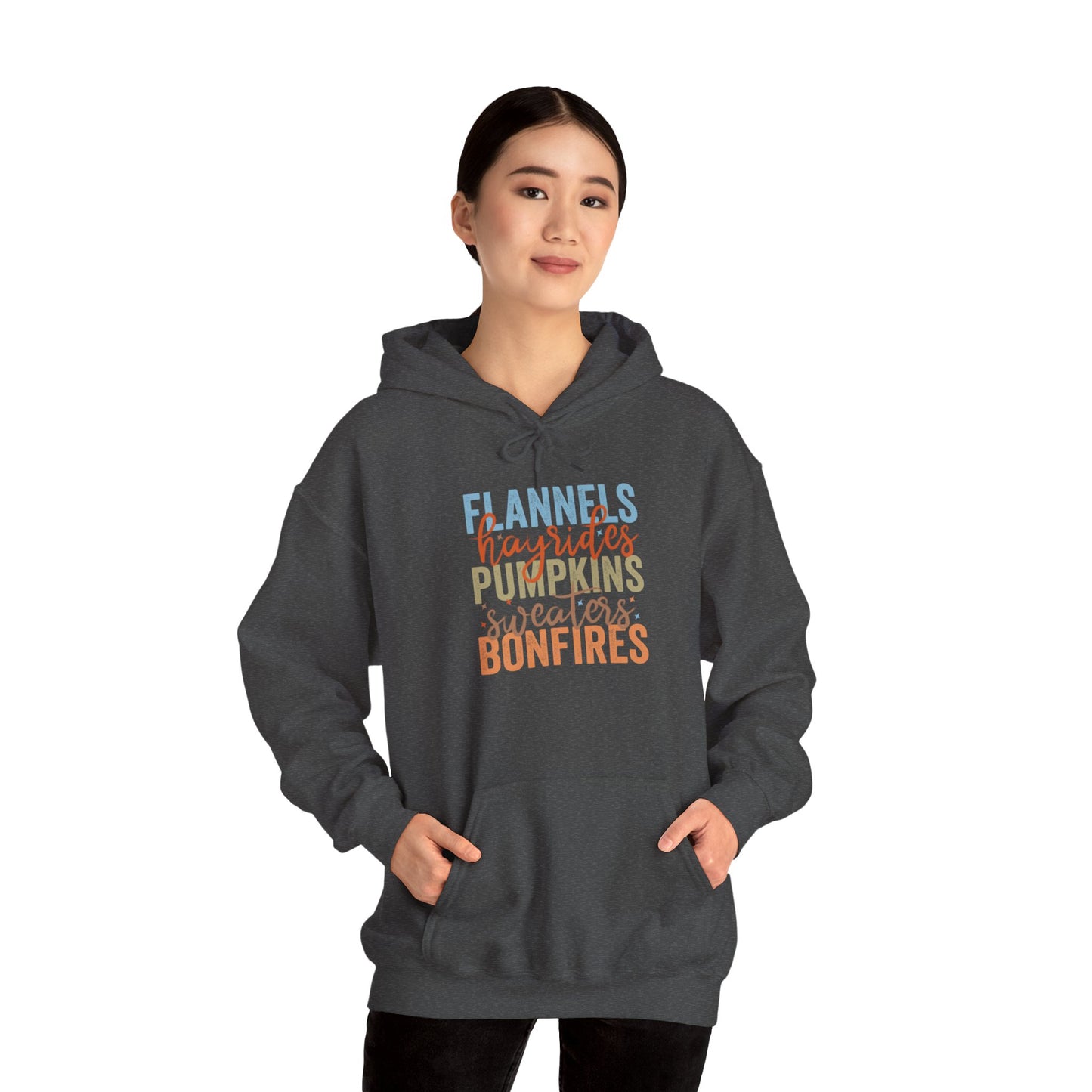 Fall Weather Hooded Sweatshirt
