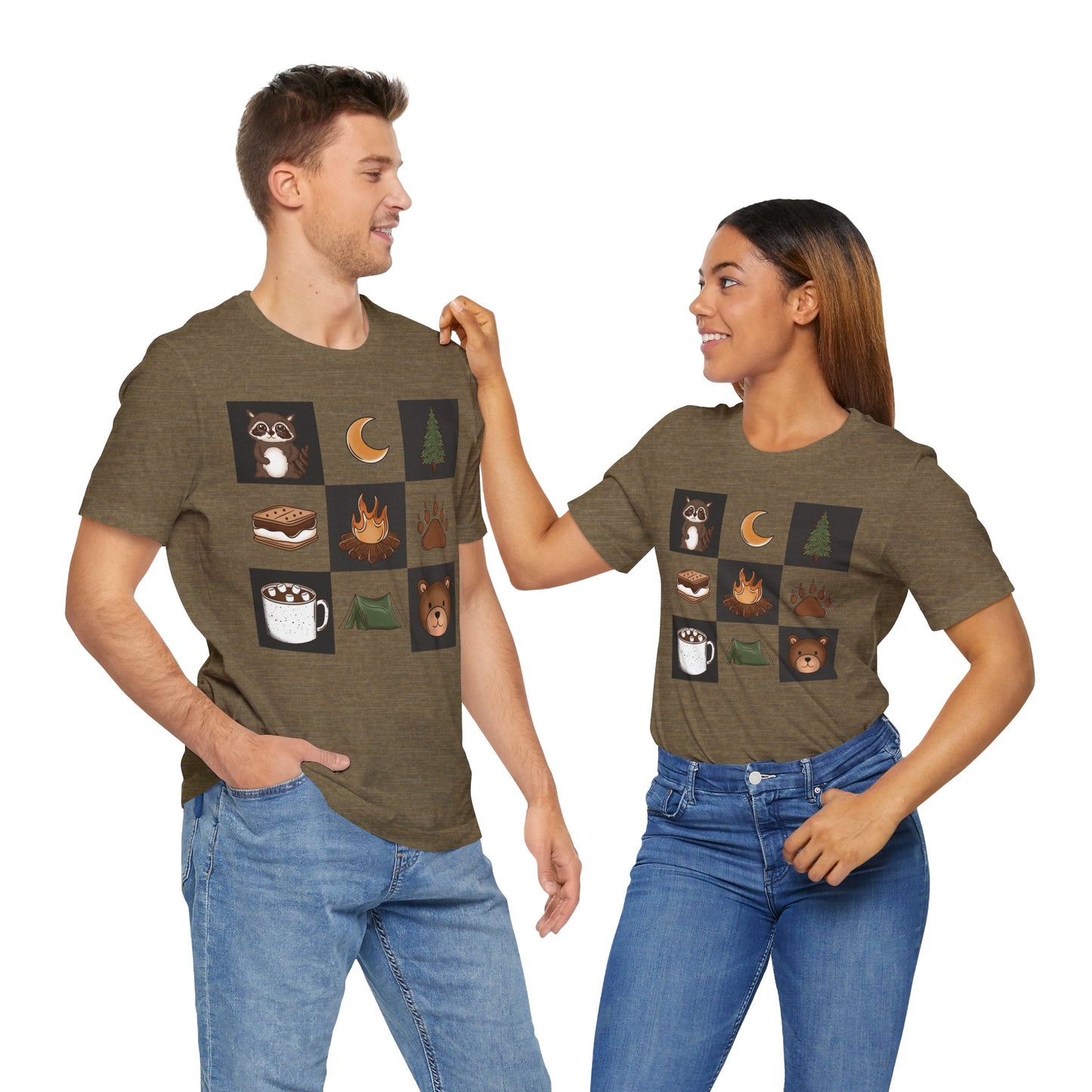 Cozy Outdoorsy Tee - Camping & Nature Vibes