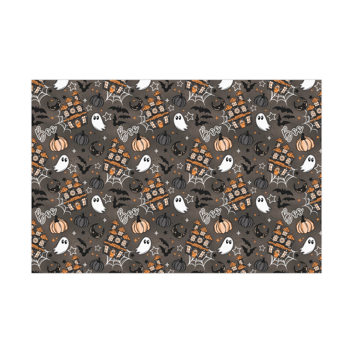 Haunted House Gift Wrap Papers
