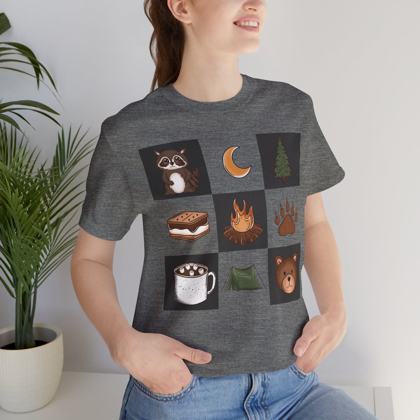 Cozy Outdoorsy Tee - Camping & Nature Vibes