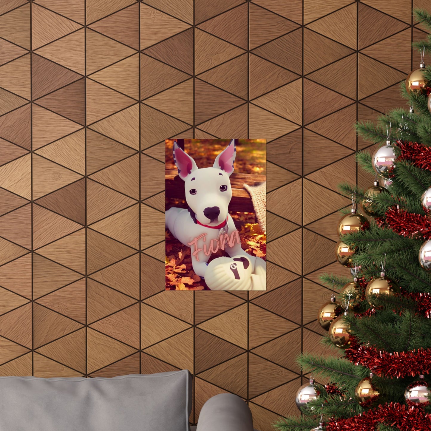 Custom Pet Matte Vertical Poster