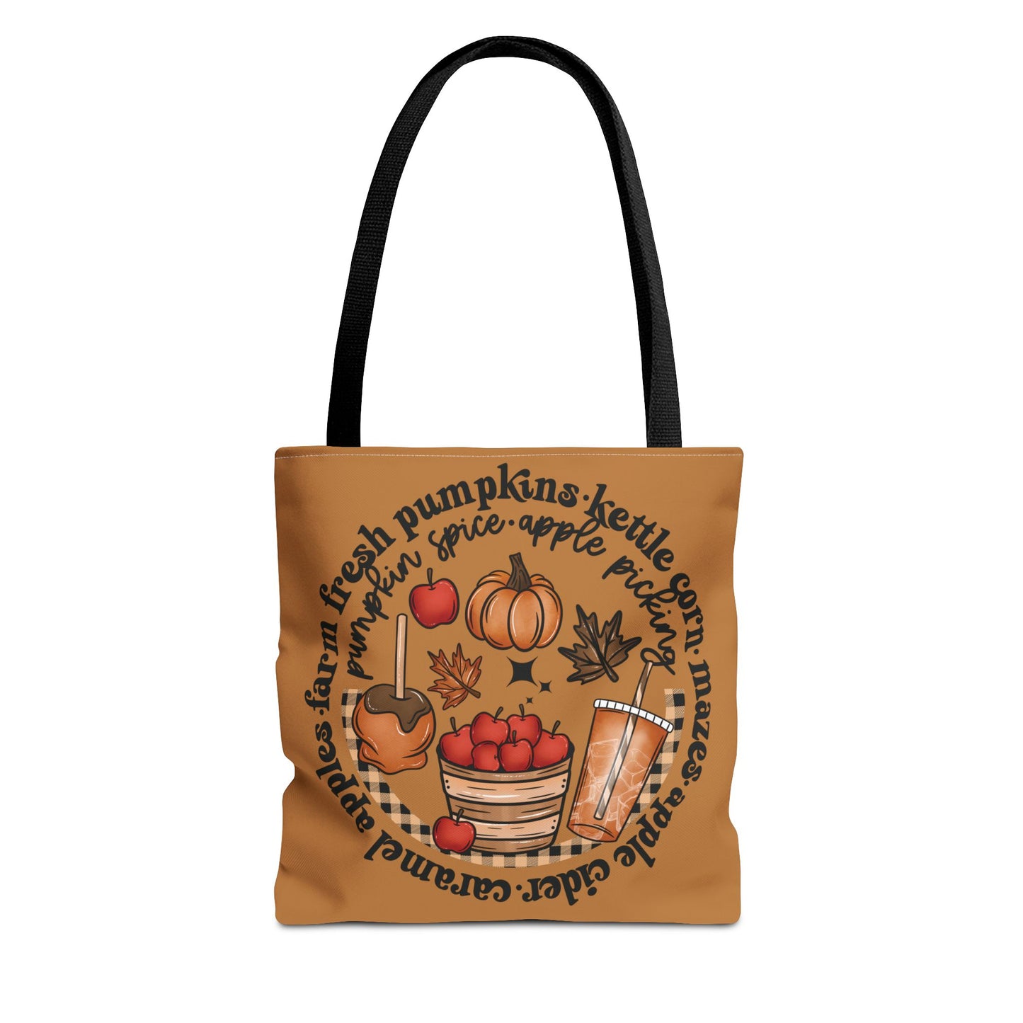 Fall Things Tote Bag | Fall Seasonal Tote, Apple Cider, Autumn Decor, Gift for Her