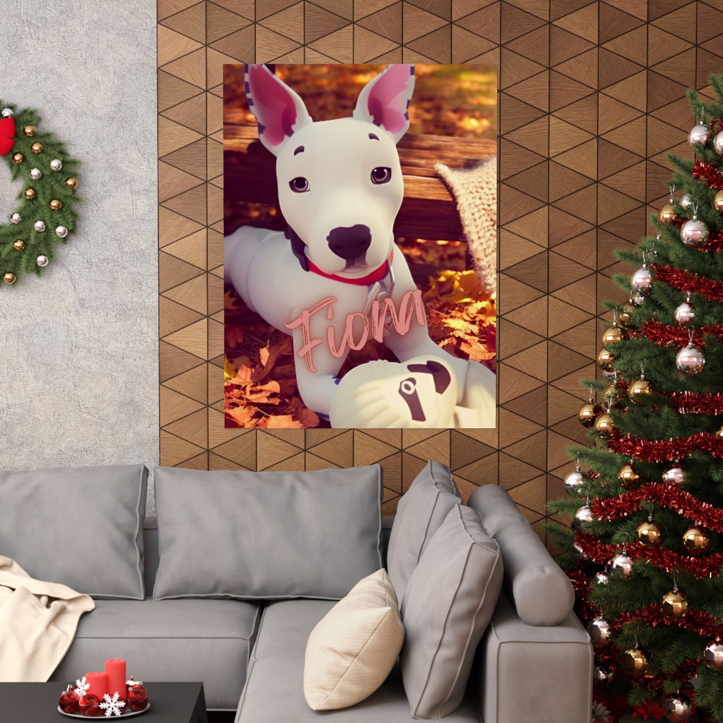 Custom Pet Matte Vertical Poster