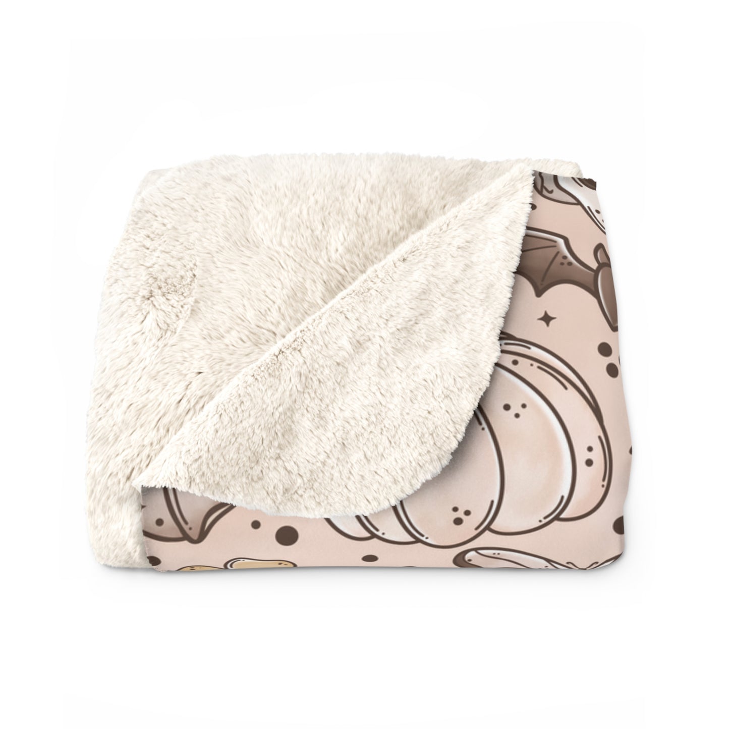Boho Fall Sherpa Fleece Blanket