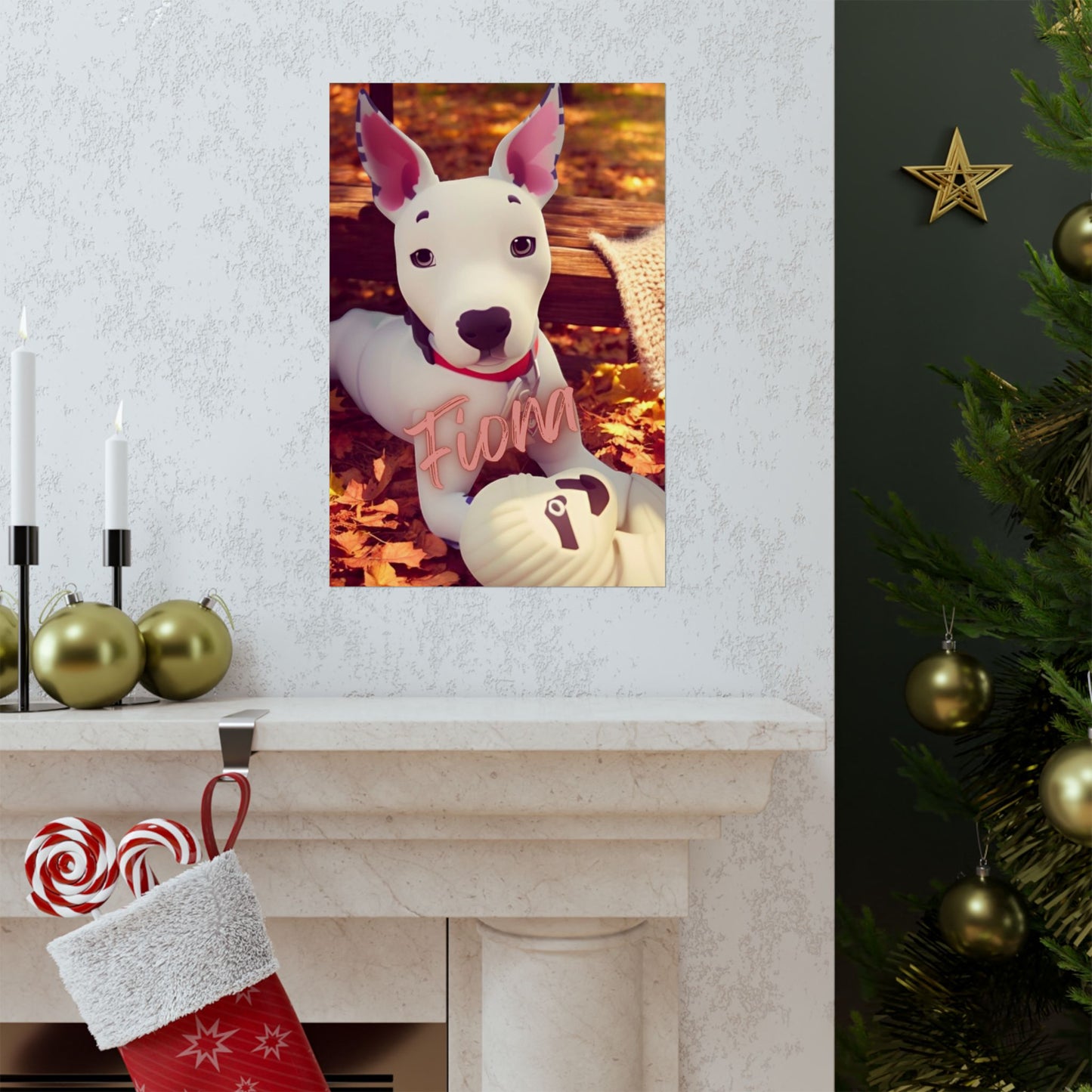Custom Pet Matte Vertical Poster