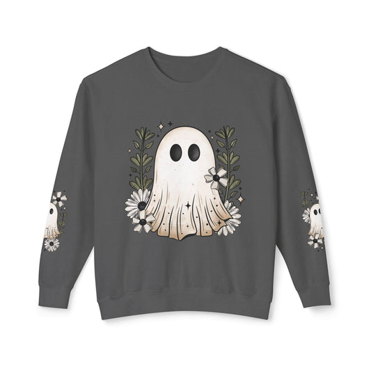 Floral Ghost Lightweight Crewneck
