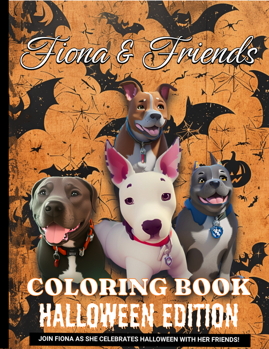 Fiona and Friends ABC Halloween Edition Coloring Book