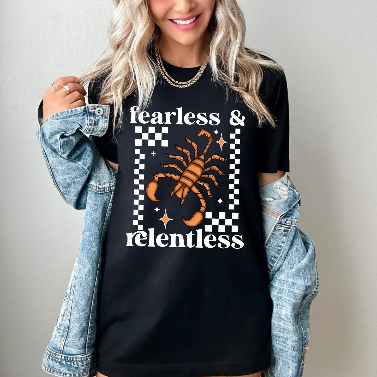 Fearless & Relentless (White) Design Only
