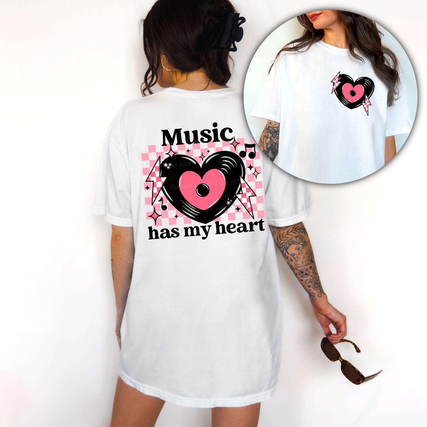 Music Has My Heart Design Only