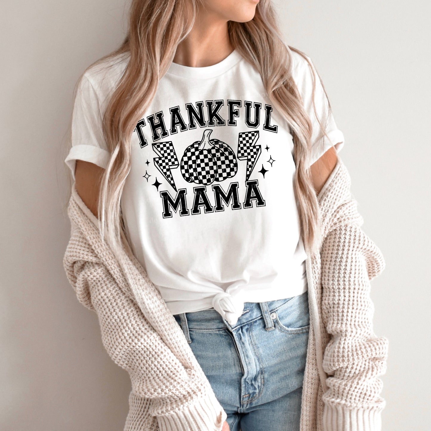 Thankful Mama (Black) Design Only