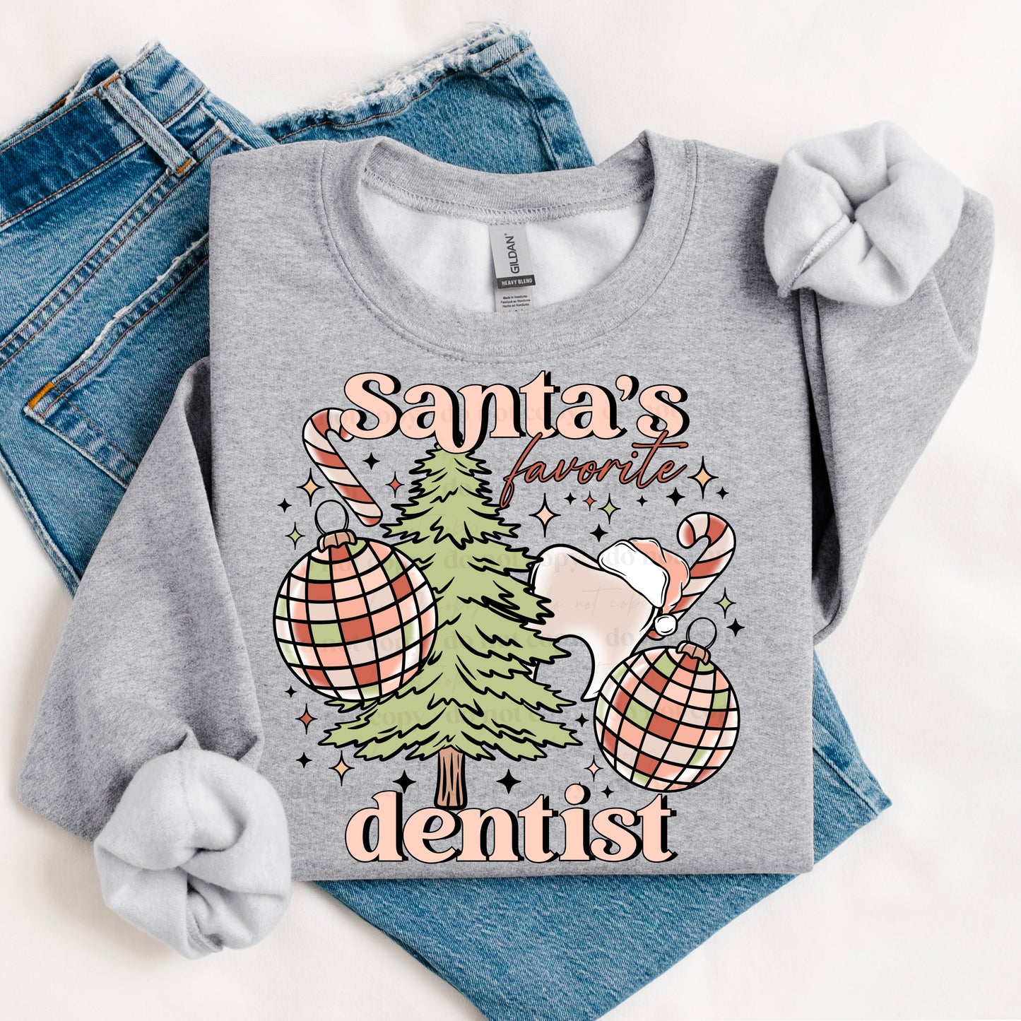 Santa's Favorite Dentist Design Only