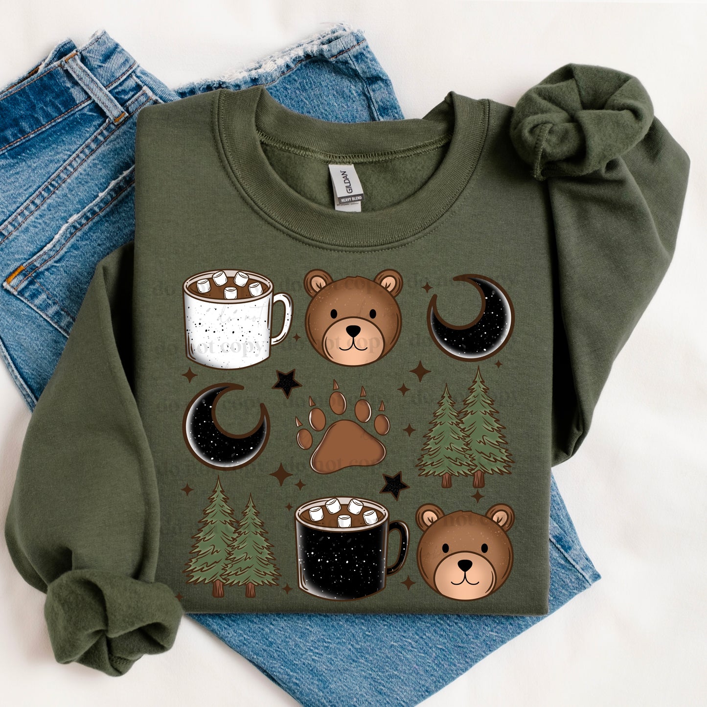 Bear Camping Design Only