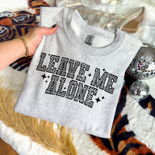 Leave Me Alone (Black) - Sublimation Only