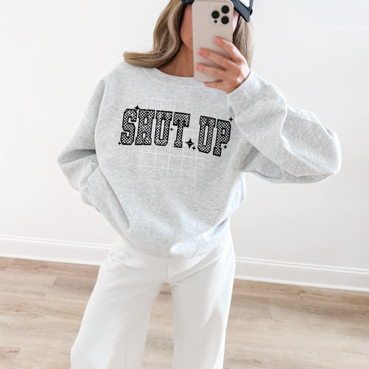 Shut Up (Black) - Sublimation Only