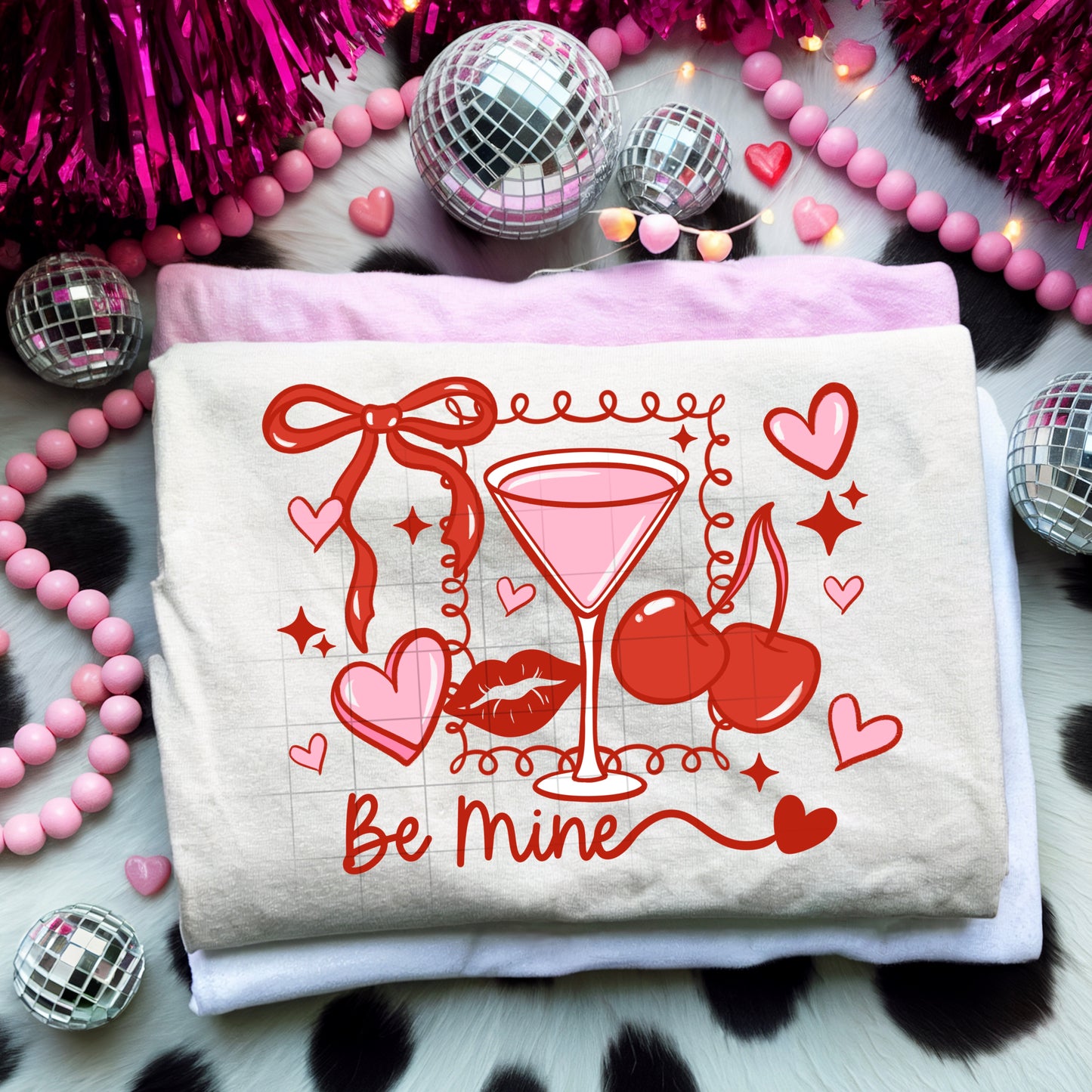 Be Mine Martini - Sublimation Only