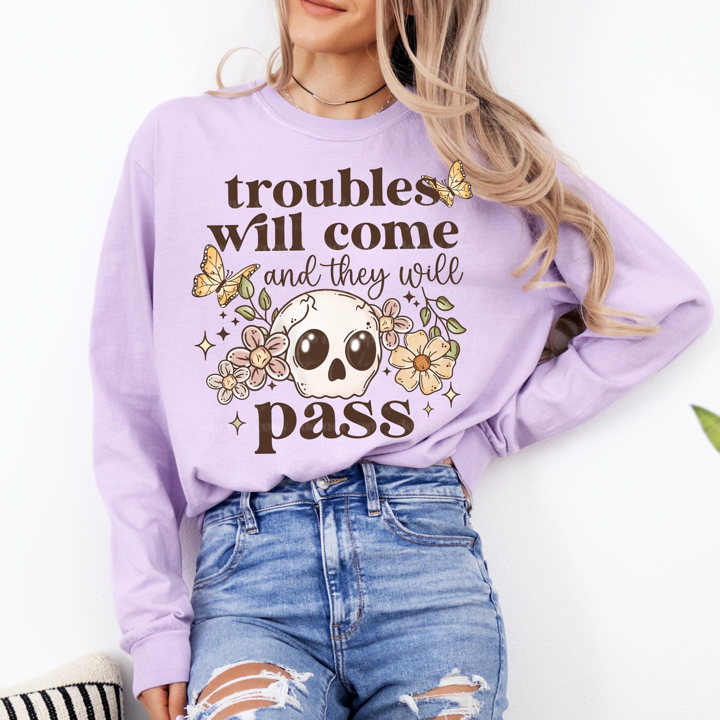 Troubles Will Come Design Only