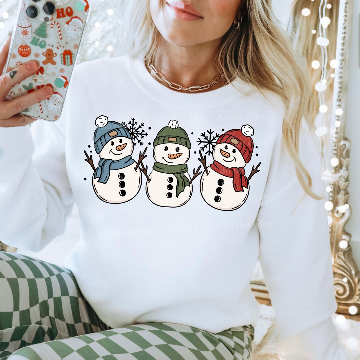 Traditional Snowmen Design Only