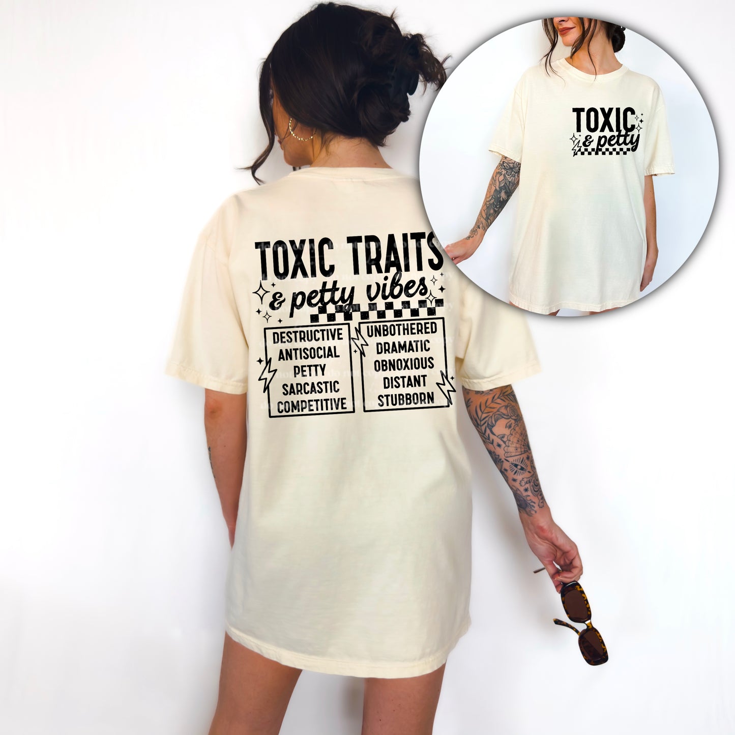 Toxic Traits (Black) Design Only