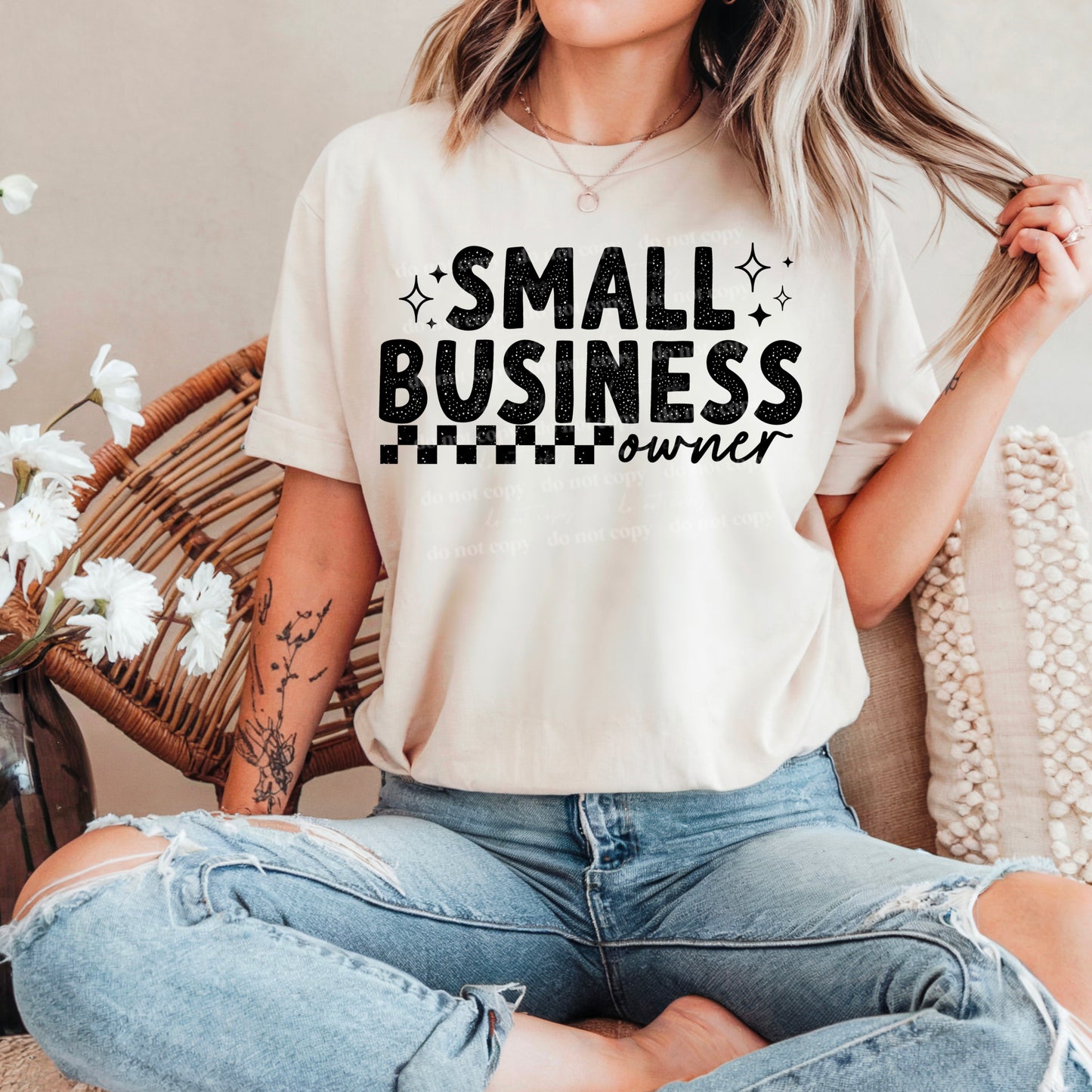 Small Business Owner (Black) Design Only