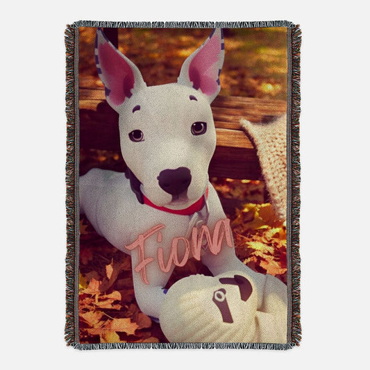 Personalized Woven Blanket