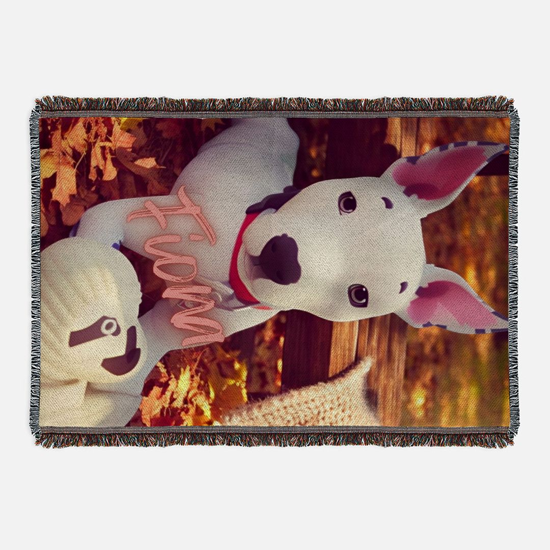 Personalized Woven Blanket